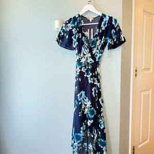 Cotton Candy LA Bloomingdale’s Floral Maxi Dress Size XS